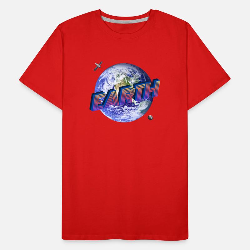 EARTH - Outer Space Series Men's Premium Organic T-Shirt