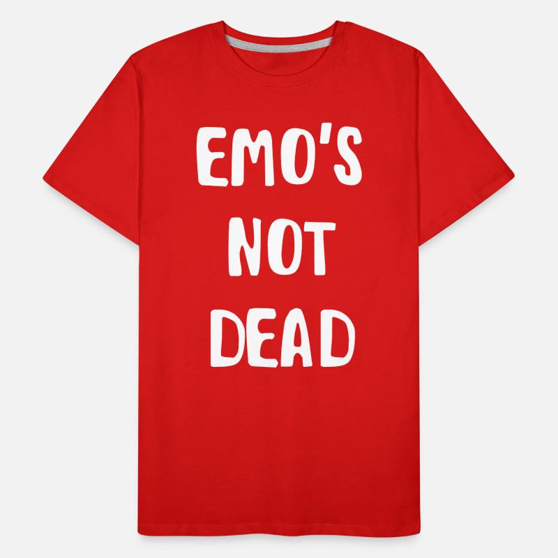 emo not dead T-shirt bio Premium Homme