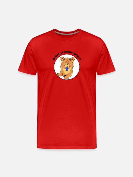 Bravo, le chochow ! - T-shirt bio Premium Homme - rouge