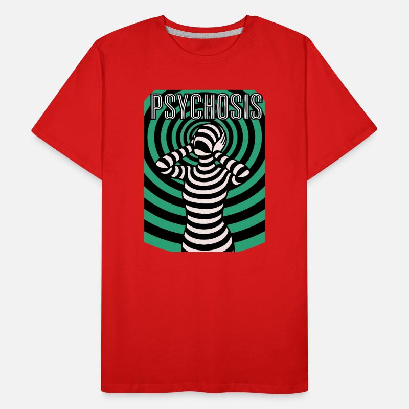 Psyché psychédélique, hypnos, hallucinations T-shirt bio Premium Homme