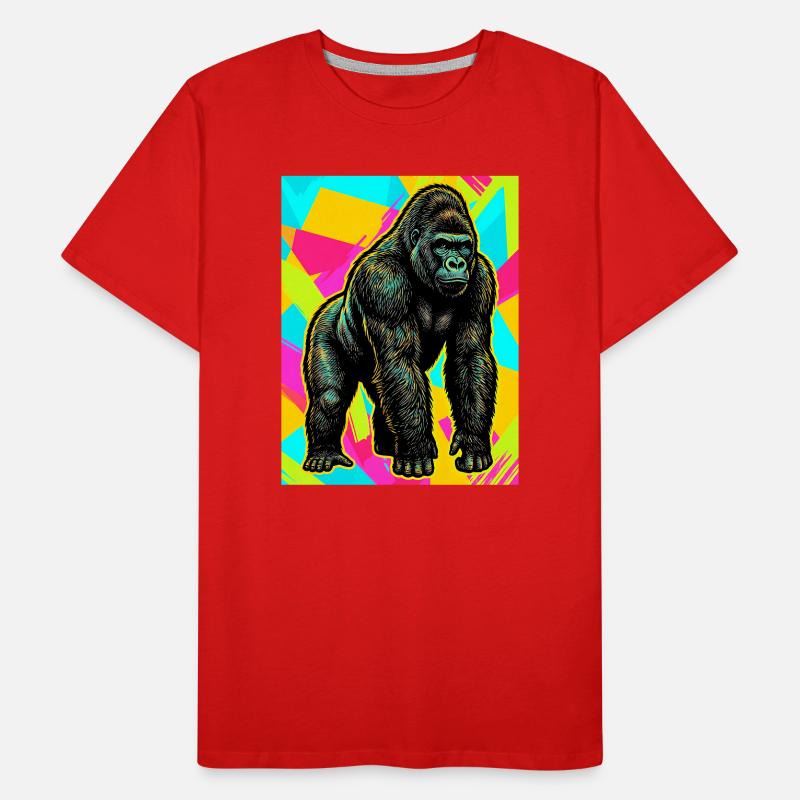 gorille T-shirt bio Premium Homme