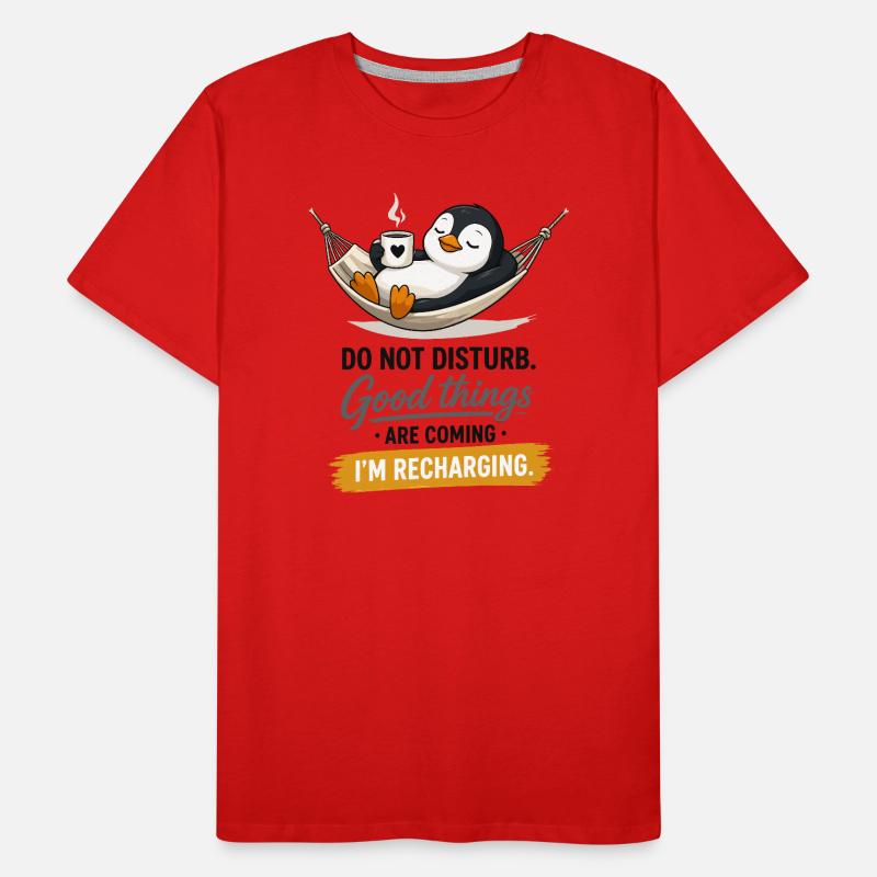 Hamac de recharge du Pingouin T-shirt bio Premium Homme