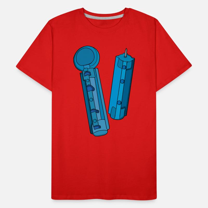 Lancets pour le test de glucose T-shirt bio Premium Homme