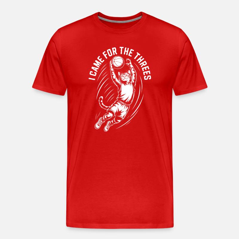 Boule de tir à chat - T-shirt bio Premium Homme - rouge