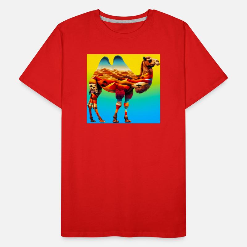 camel Men's Premium Organic T-Shirt