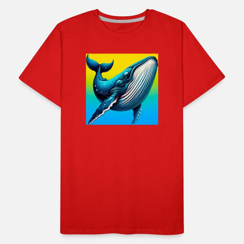 Wal Männer Premium Bio T-Shirt