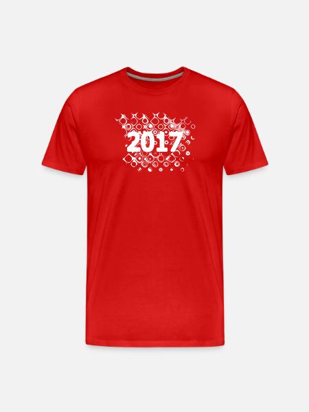 retro 2017 - Men's Premium Organic T-Shirt - red