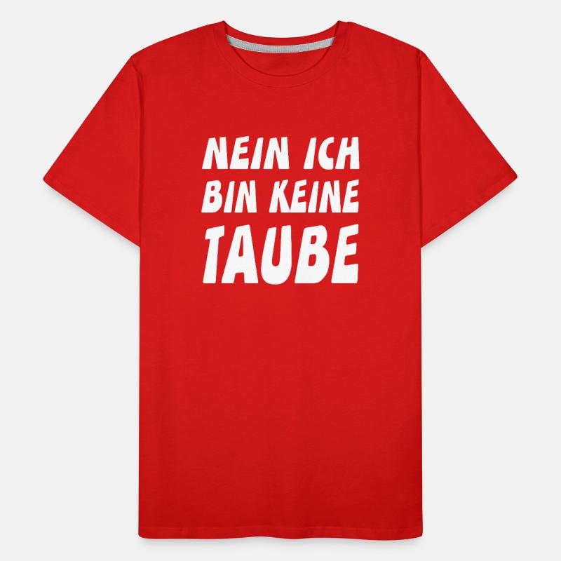 Tauben Männer Premium Bio T-Shirt