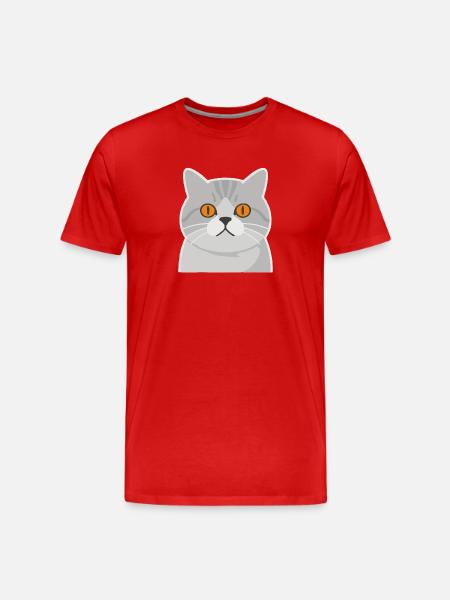 Teodoro Forever - Men's Premium Organic T-Shirt - red