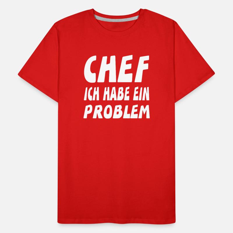 Chef Männer Premium Bio T-Shirt