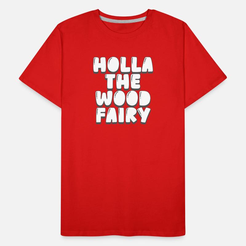 Crie la Fée des bois T-shirt bio Premium Homme