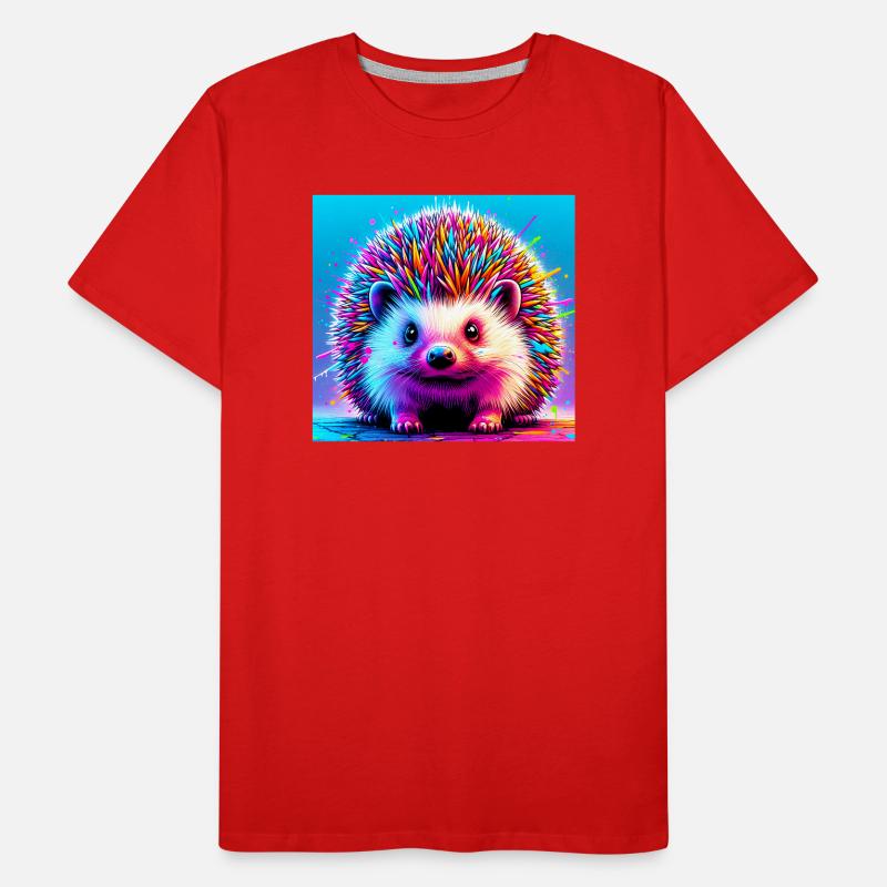 hedgehog Men's Premium Organic T-Shirt
