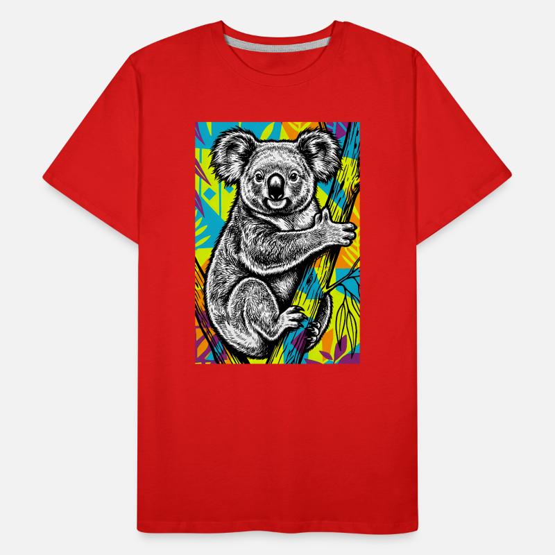 Koala Men's Premium Organic T-Shirt