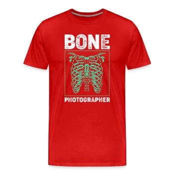 Radiologe Radiologie Röntgen Rad Tech MRT - Männer Premium Bio T-Shirt - Rot - Vorne - Damien (186cm)