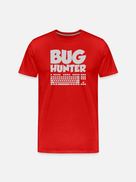 Funny Software Engineers Programmers Developers - Men's Premium Organic T-Shirt - red