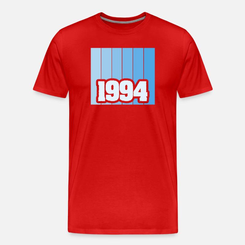 1994 - Männer Premium Bio T-Shirt - Rot