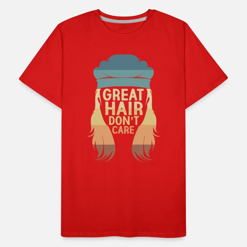 Coupe mullet coupe mulet T-shirt bio Premium Homme