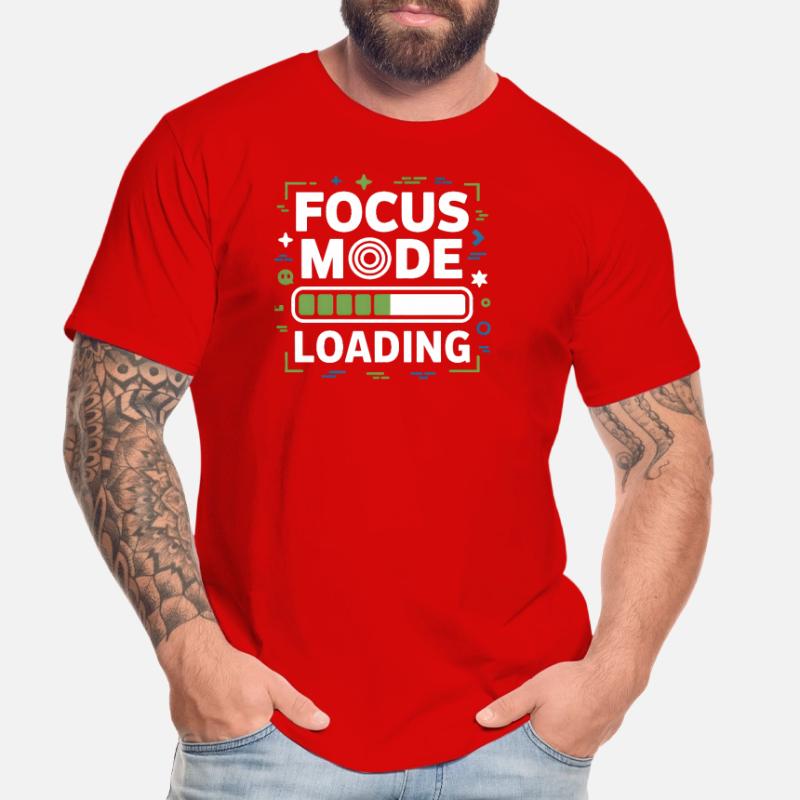 Focus Mode Loading ADHD Chaos Men's Premium Organic T-Shirt