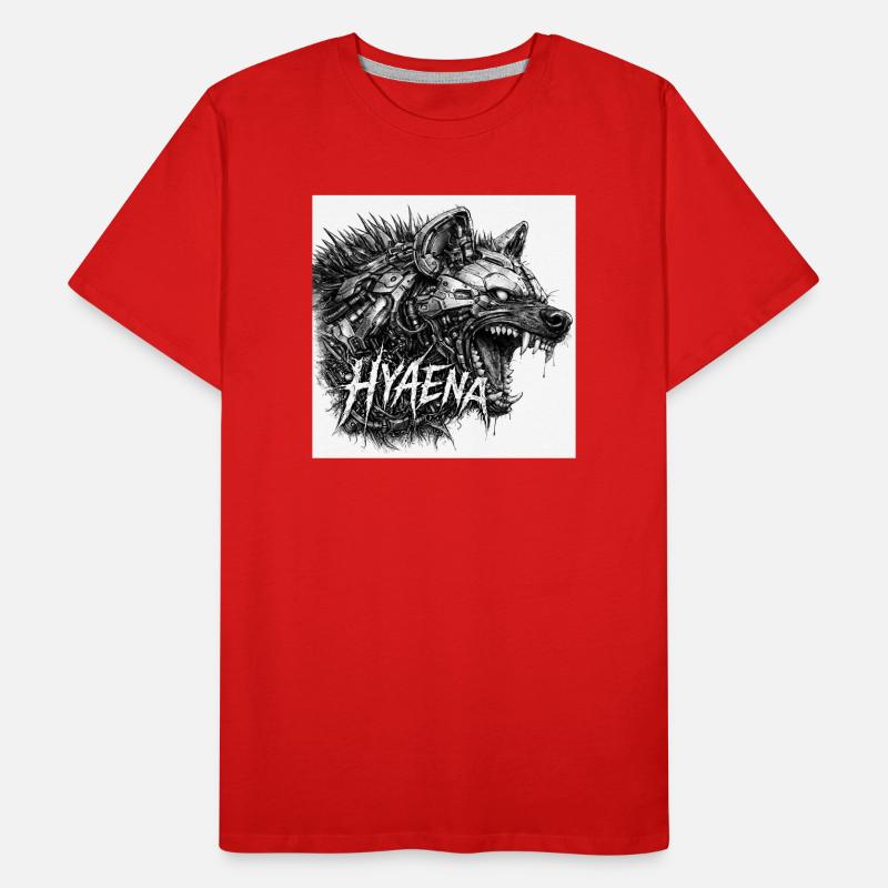 Armure de Cyber Hyène T-shirt bio Premium Homme