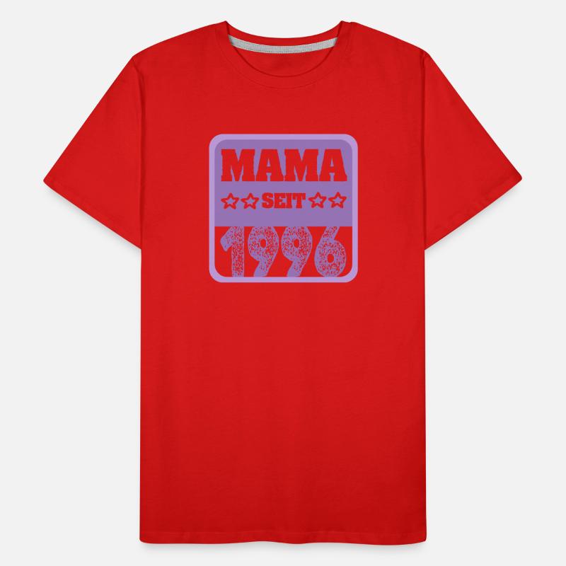 Mutti 1996 Männer Premium Bio T-Shirt