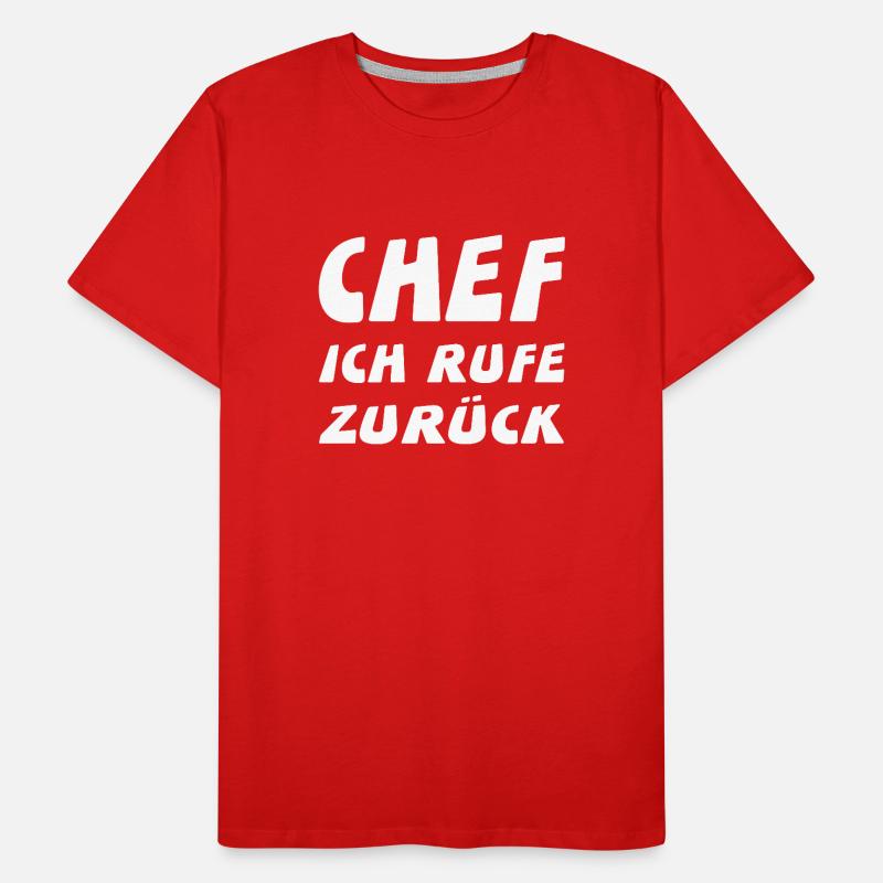 chef Men's Premium Organic T-Shirt