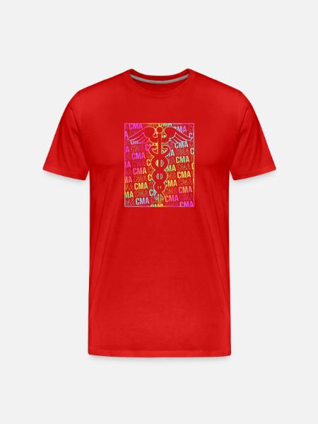 Arzthelferin MFA - Männer Premium Bio T-Shirt - Rot