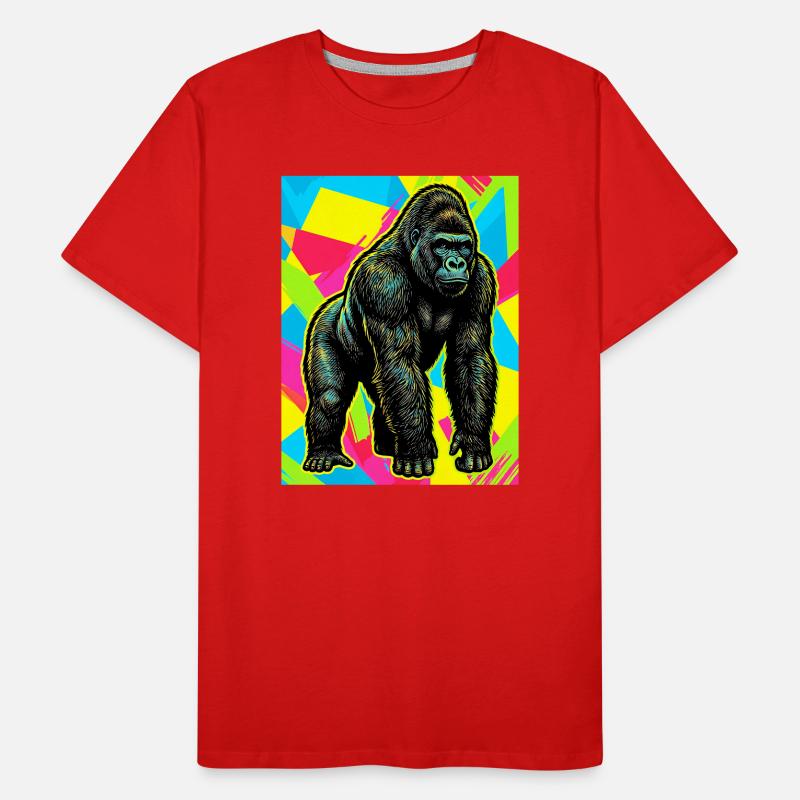 gorille T-shirt bio Premium Homme