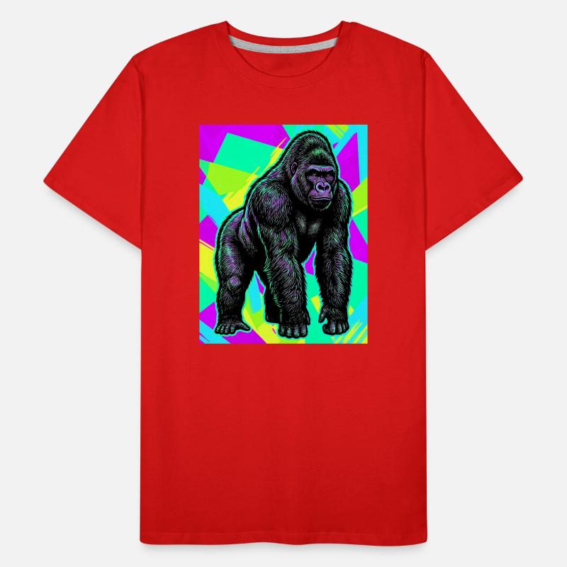 gorille T-shirt bio Premium Homme