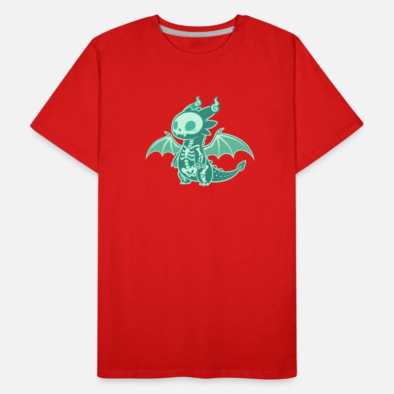 Drachengeist-Vektor Männer Premium Bio T-Shirt