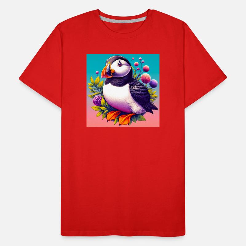 puffin Men's Premium Organic T-Shirt