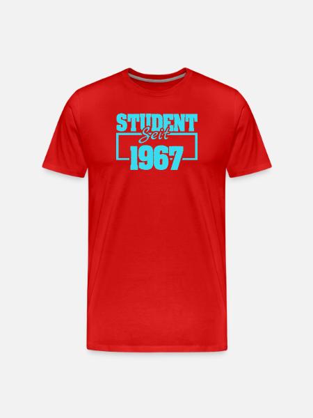 seit 1967 - Männer Premium Bio T-Shirt - Rot
