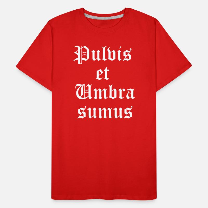 Gothic Latin Blackletter Script Men's Premium Organic T-Shirt