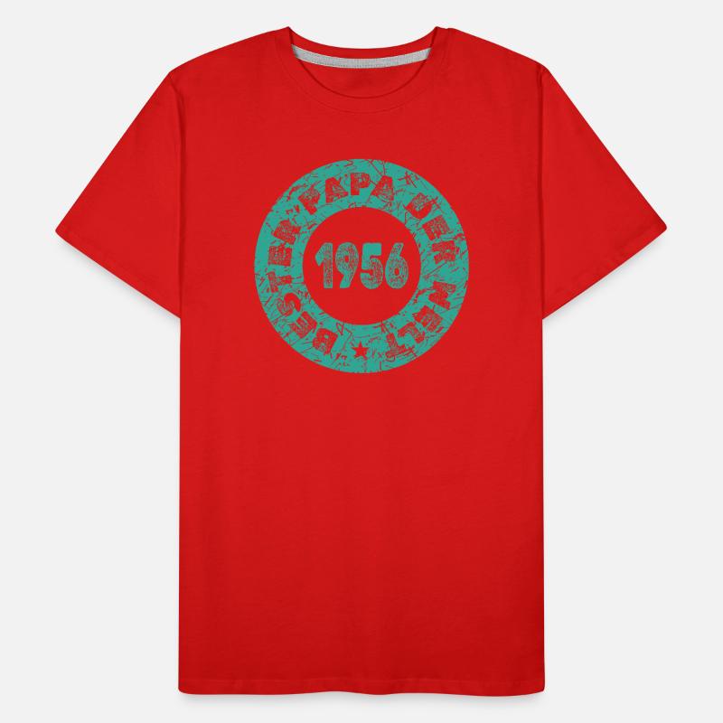 Charrette à bras 1956 T-shirt bio Premium Homme