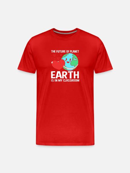 Archaeology Geology - Men's Premium Organic T-Shirt - red