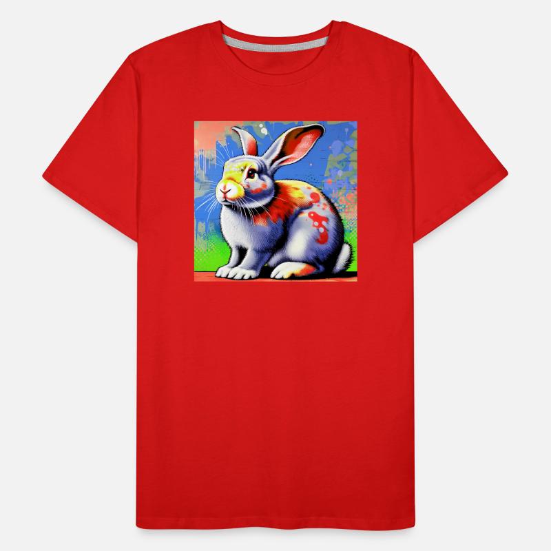 rabbit Men's Premium Organic T-Shirt