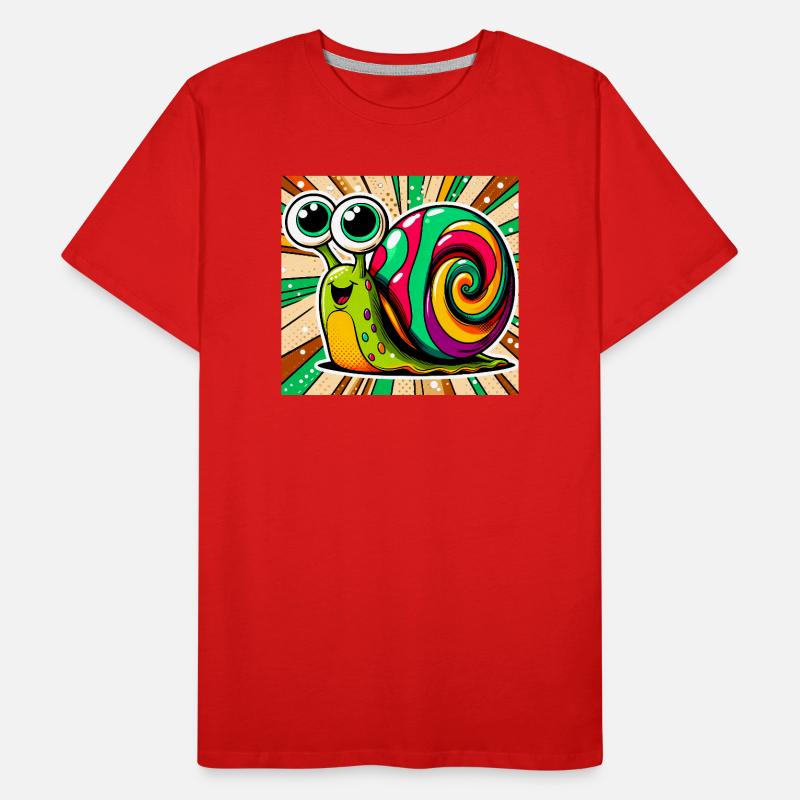 Escargot T-shirt bio Premium Homme