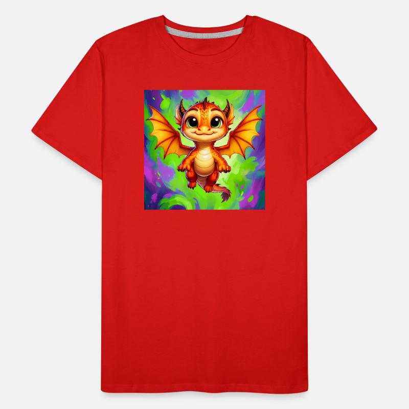 dragon T-shirt bio Premium Homme