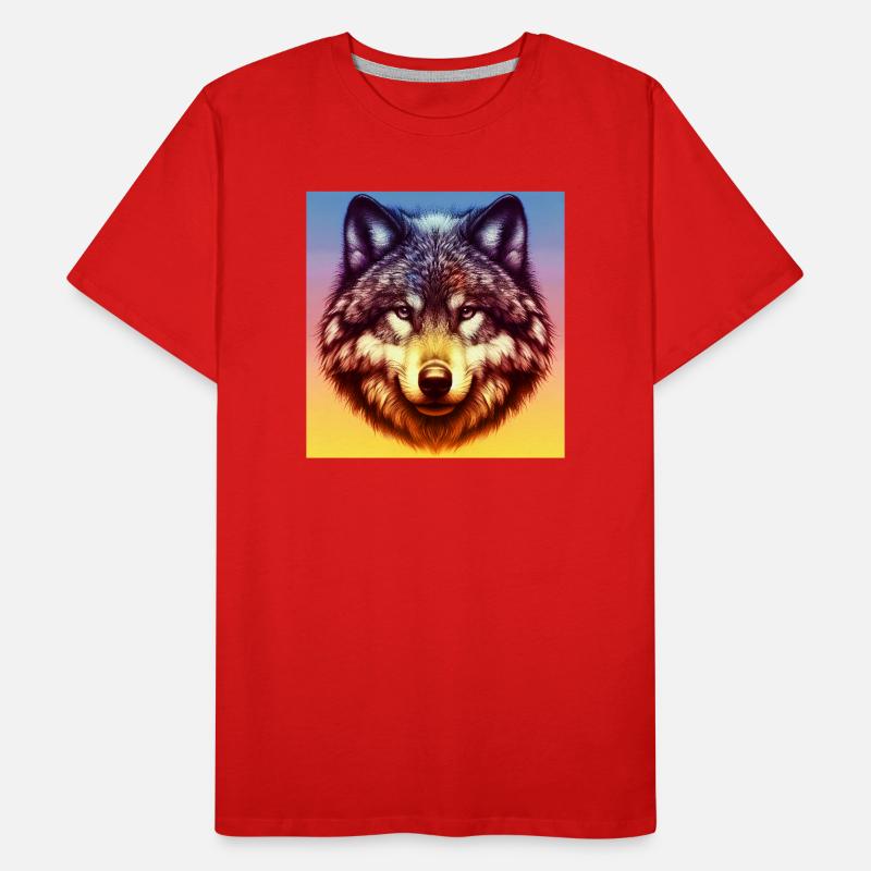Loup T-shirt bio Premium Homme