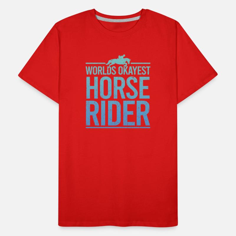 Le cavalier le plus correct du monde T-shirt bio Premium Homme