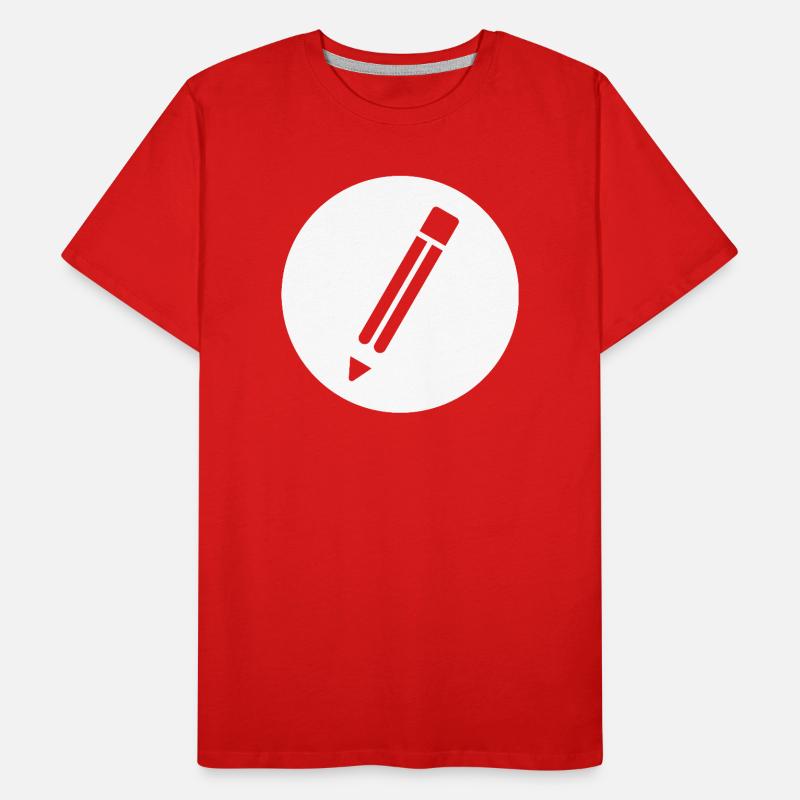 Pencil Men's Premium Organic T-Shirt