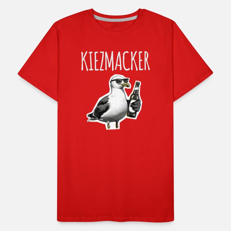 Kiez Möwe Macker Men's Premium Organic T-Shirt