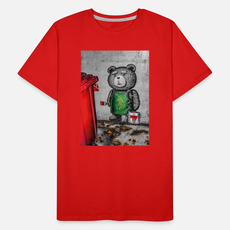 Teddy bear Men's Premium Organic T-Shirt
