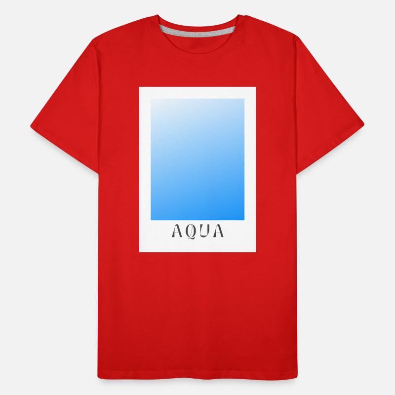 Aqua T-shirt bio Premium Homme