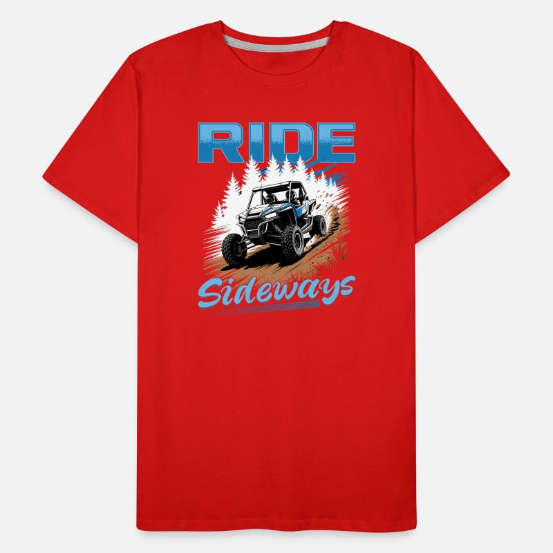 UTV Off Road 4 Wheeler Side by side Männer Premium Bio T-Shirt