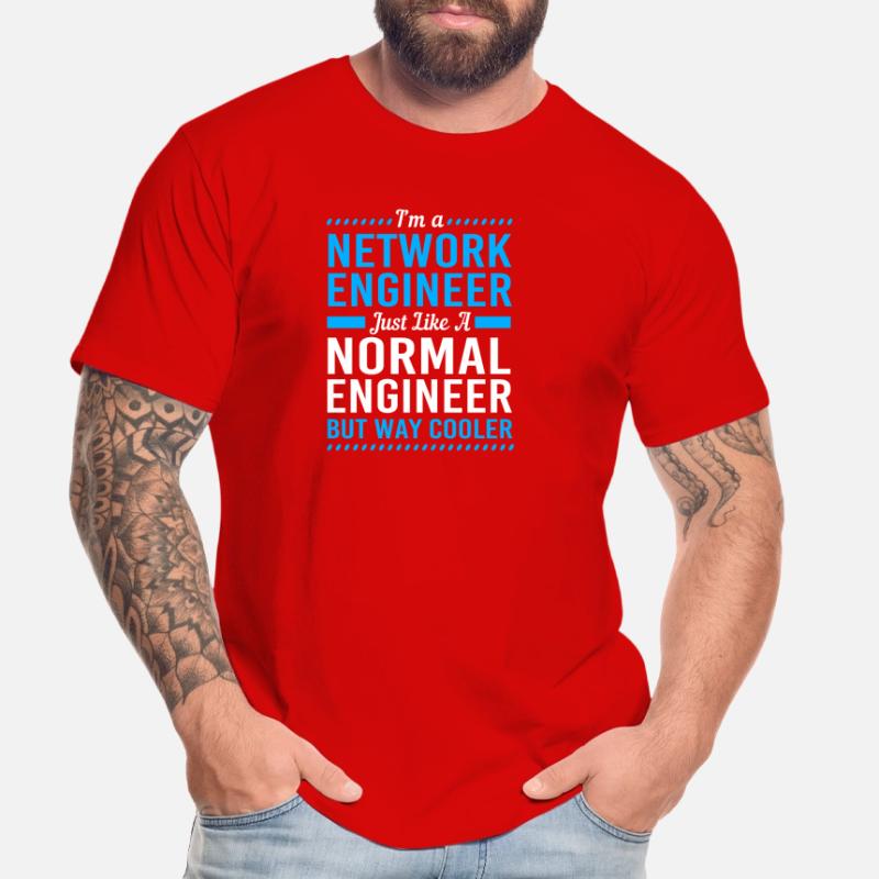 Network Computer Scientist Programmer Admin Men's Premium Organic T-Shirt