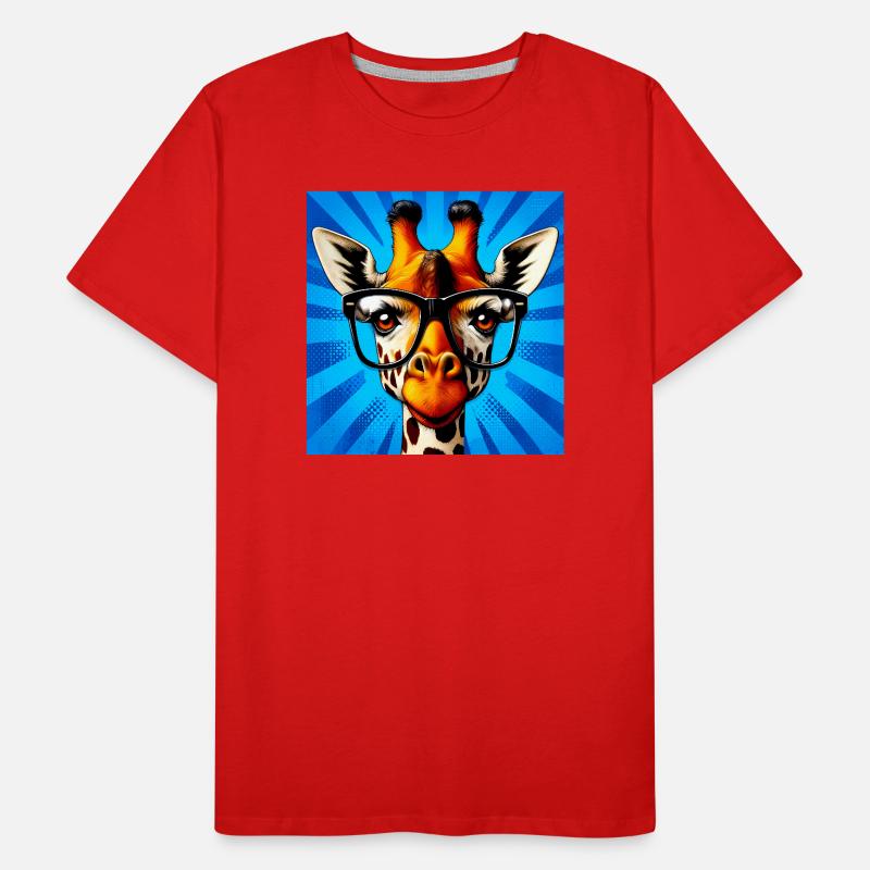 giraffe Men's Premium Organic T-Shirt