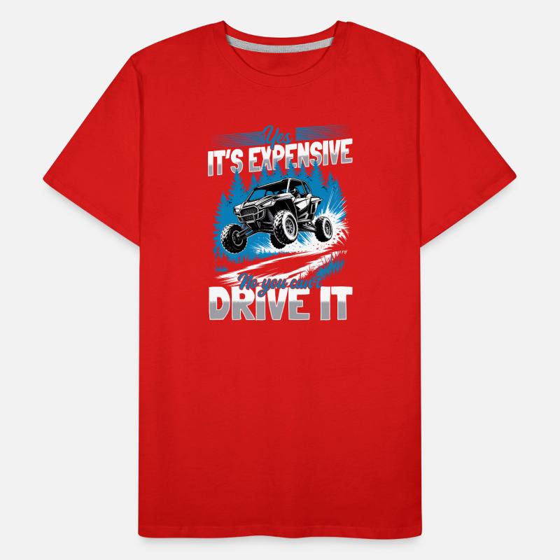 UTV Off Road 4 Wheeler Side by side Men's Premium Organic T-Shirt