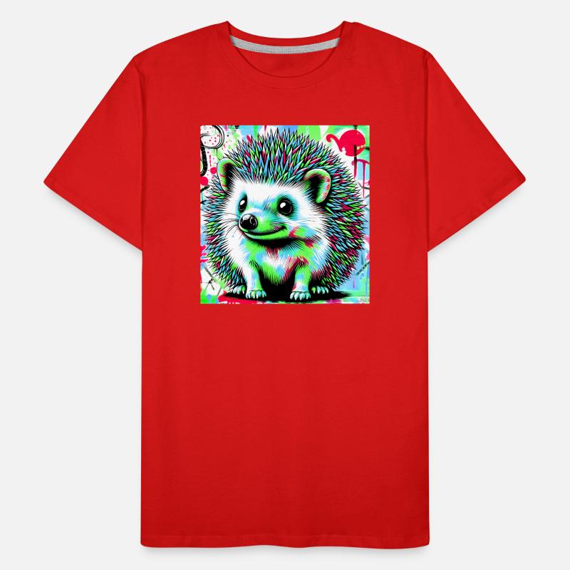 hérisson T-shirt bio Premium Homme