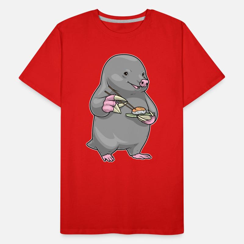 Mole Sushi T-shirt bio Premium Homme