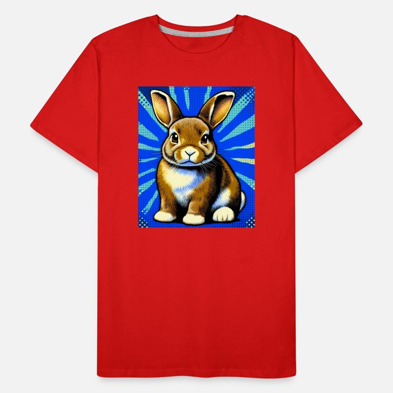 rabbit Men's Premium Organic T-Shirt